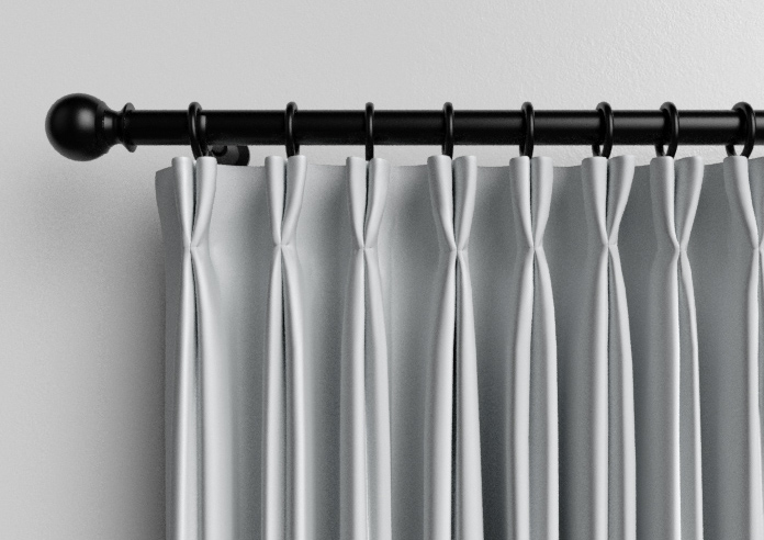 Menton, Signal Grey - Made to Measure Curtains - Image 10